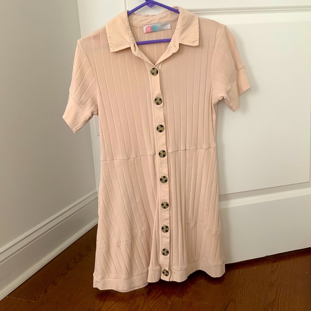 Free people sweater mini dress